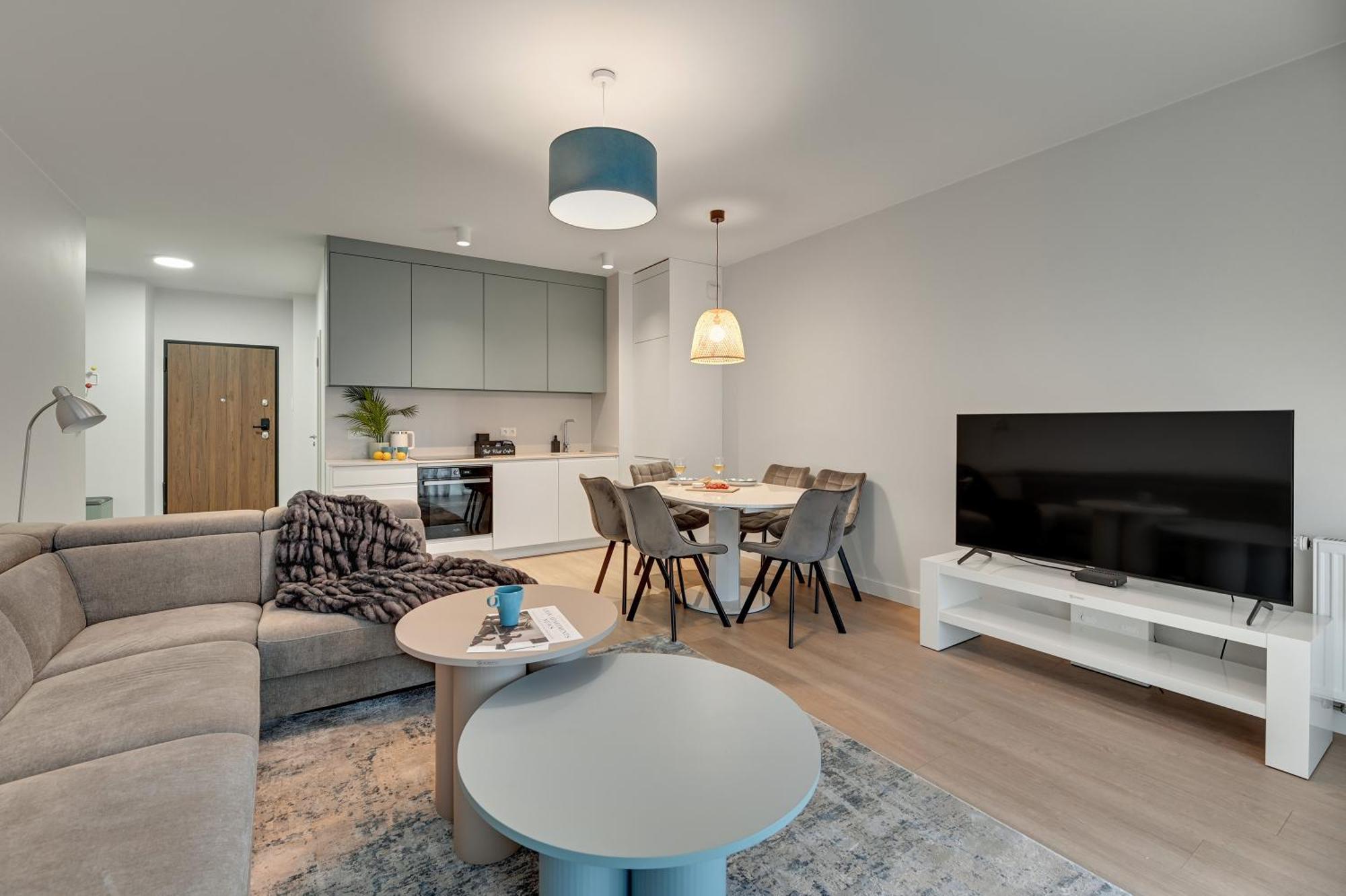 Scala City Center Apartments With Parking By Lion Apartments Gdansk Luaran gambar