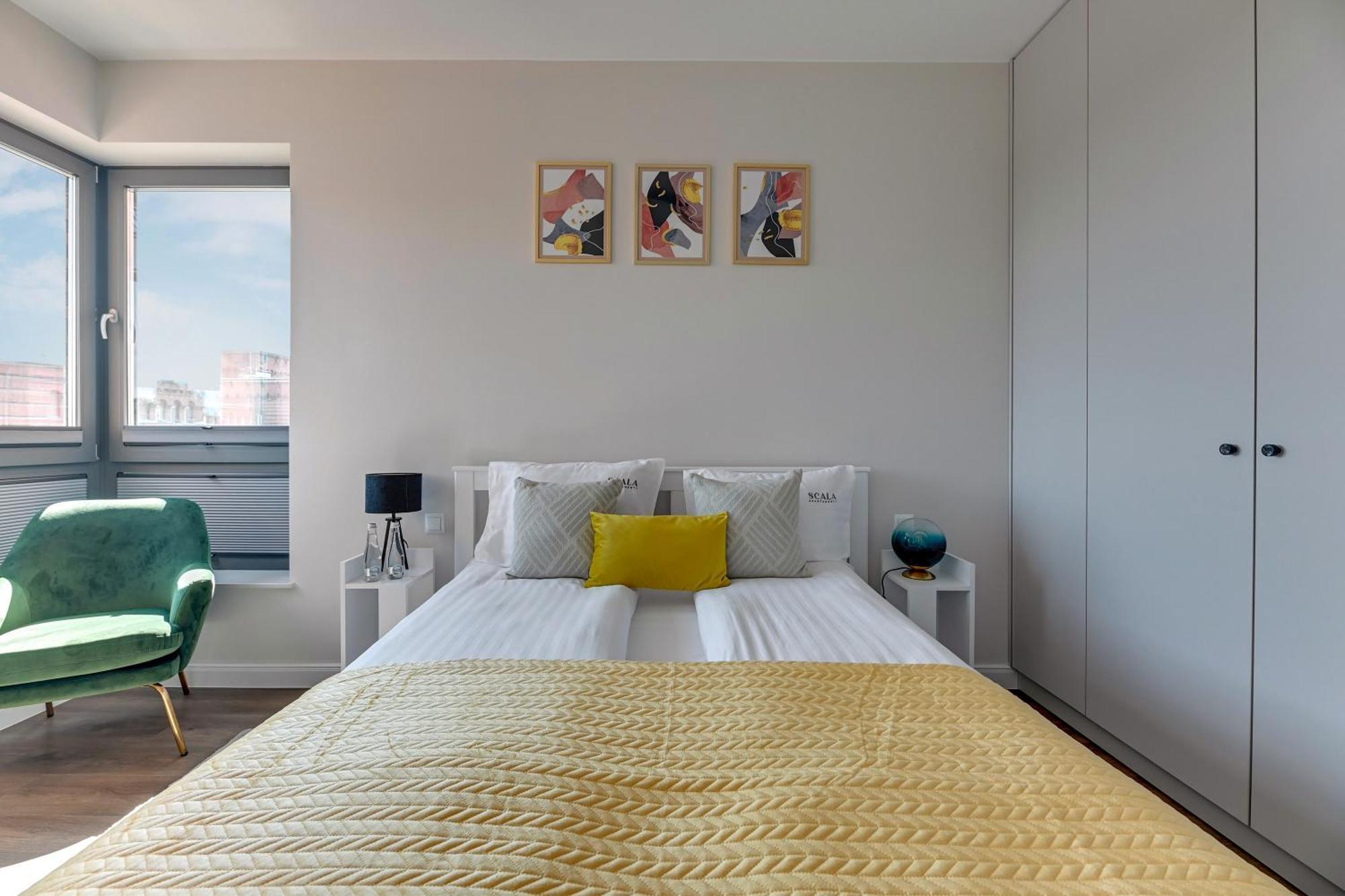 Scala City Center Apartments With Parking By Lion Apartments Gdansk Luaran gambar