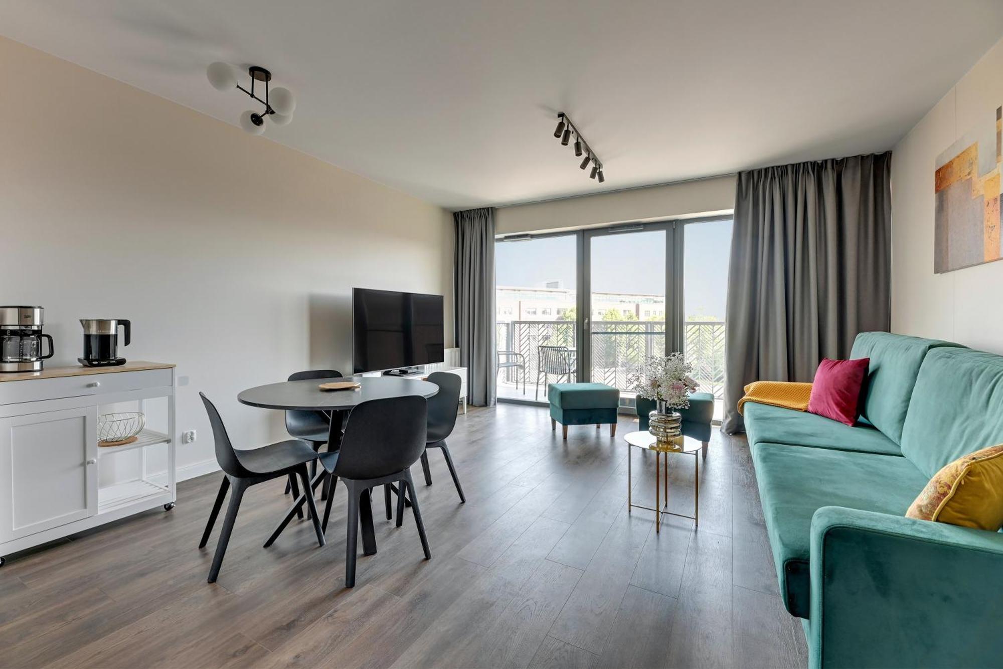 Scala City Center Apartments With Parking By Lion Apartments Gdansk Luaran gambar