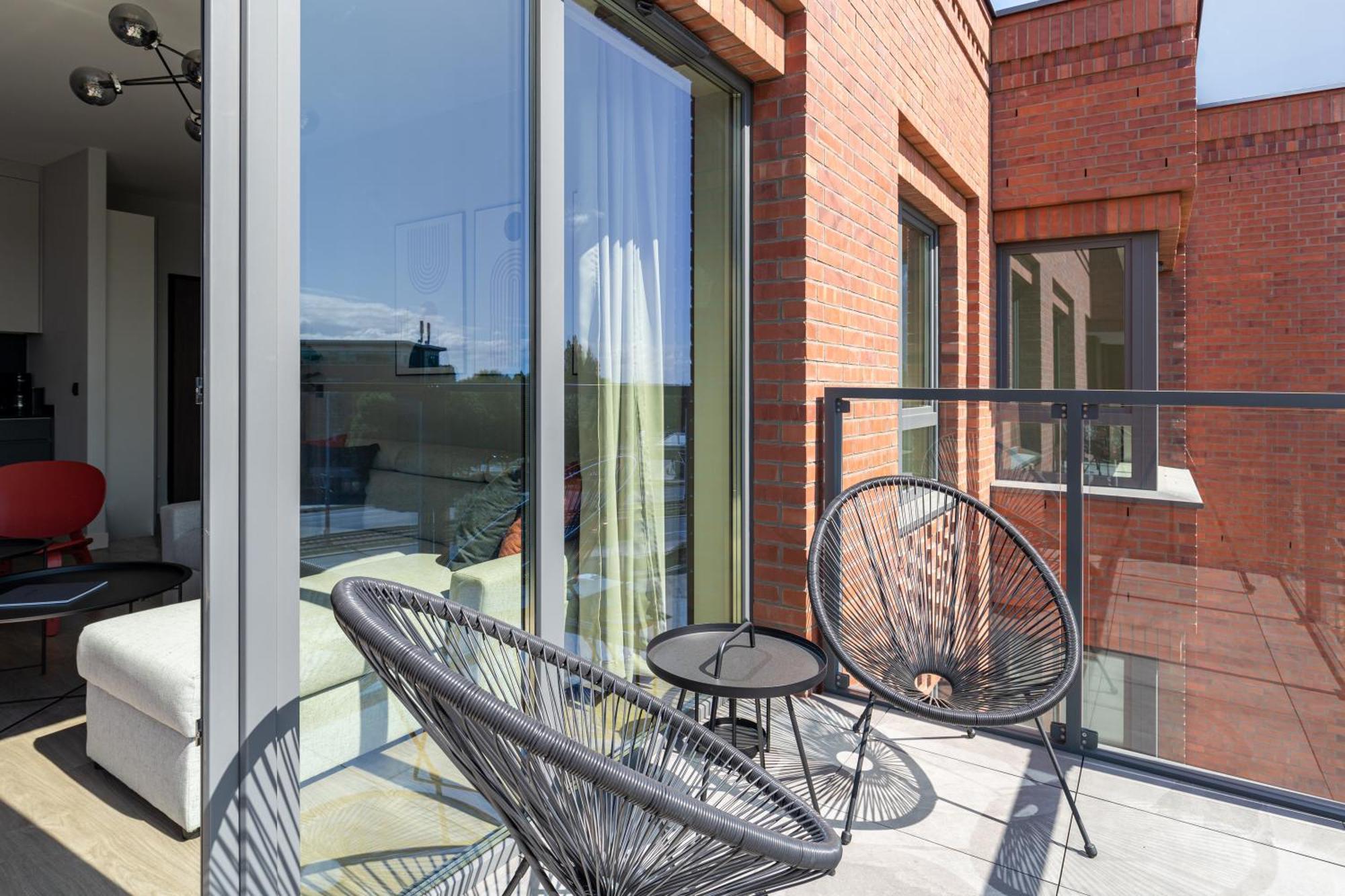 Scala City Center Apartments With Parking By Lion Apartments Gdansk Luaran gambar
