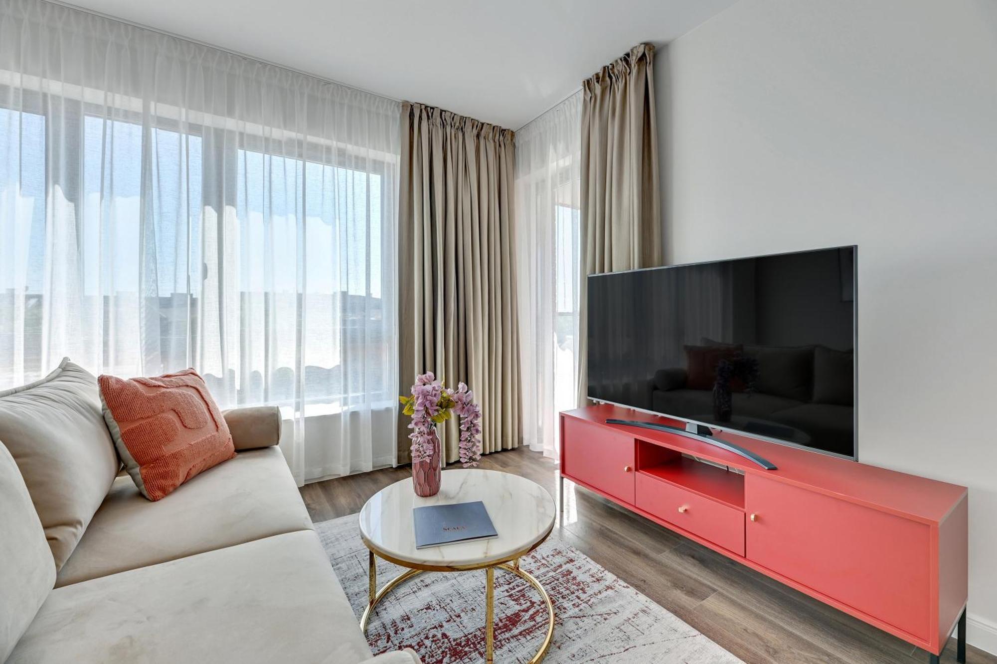 Scala City Center Apartments With Parking By Lion Apartments Gdansk Luaran gambar