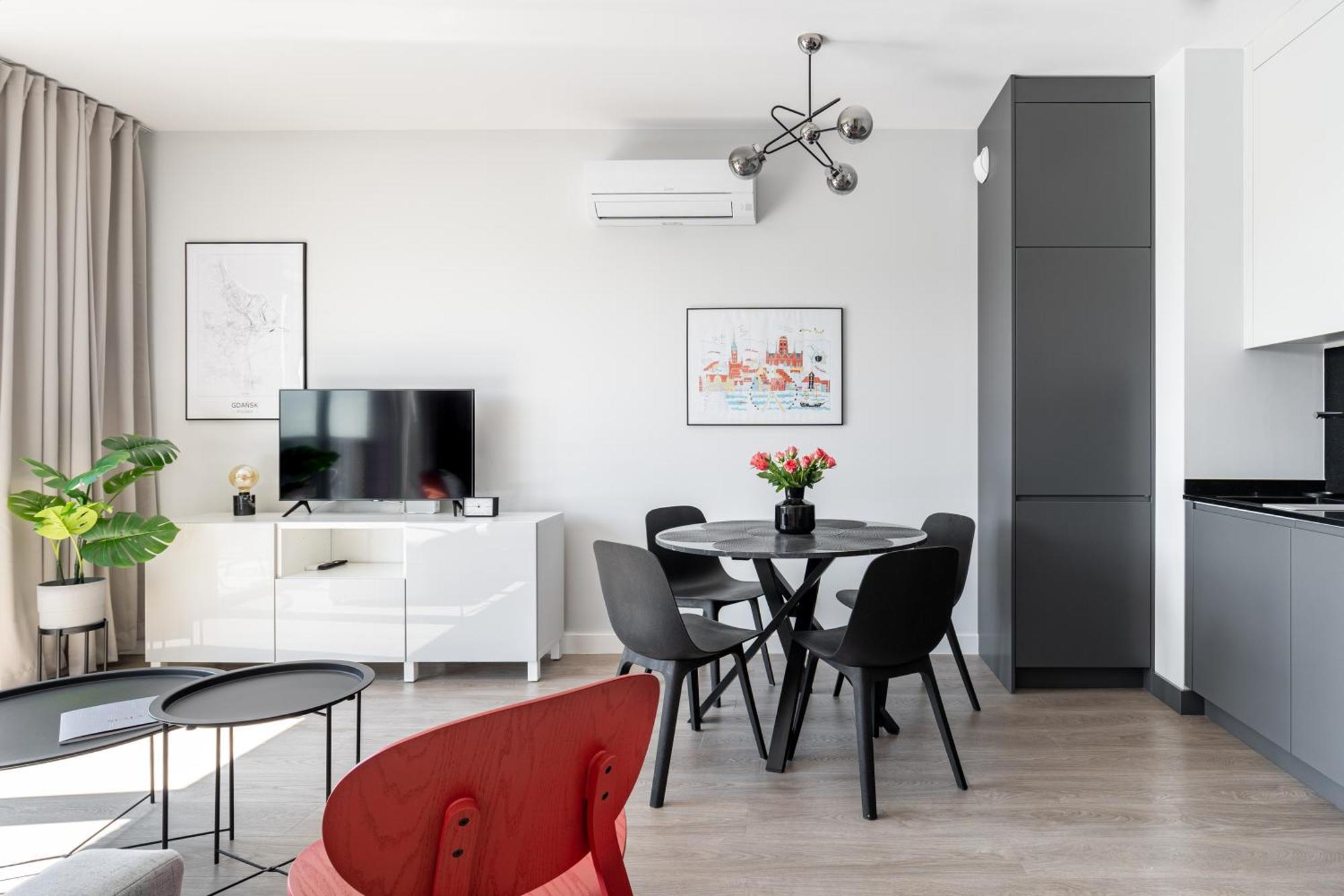 Scala City Center Apartments With Parking By Lion Apartments Gdansk Luaran gambar