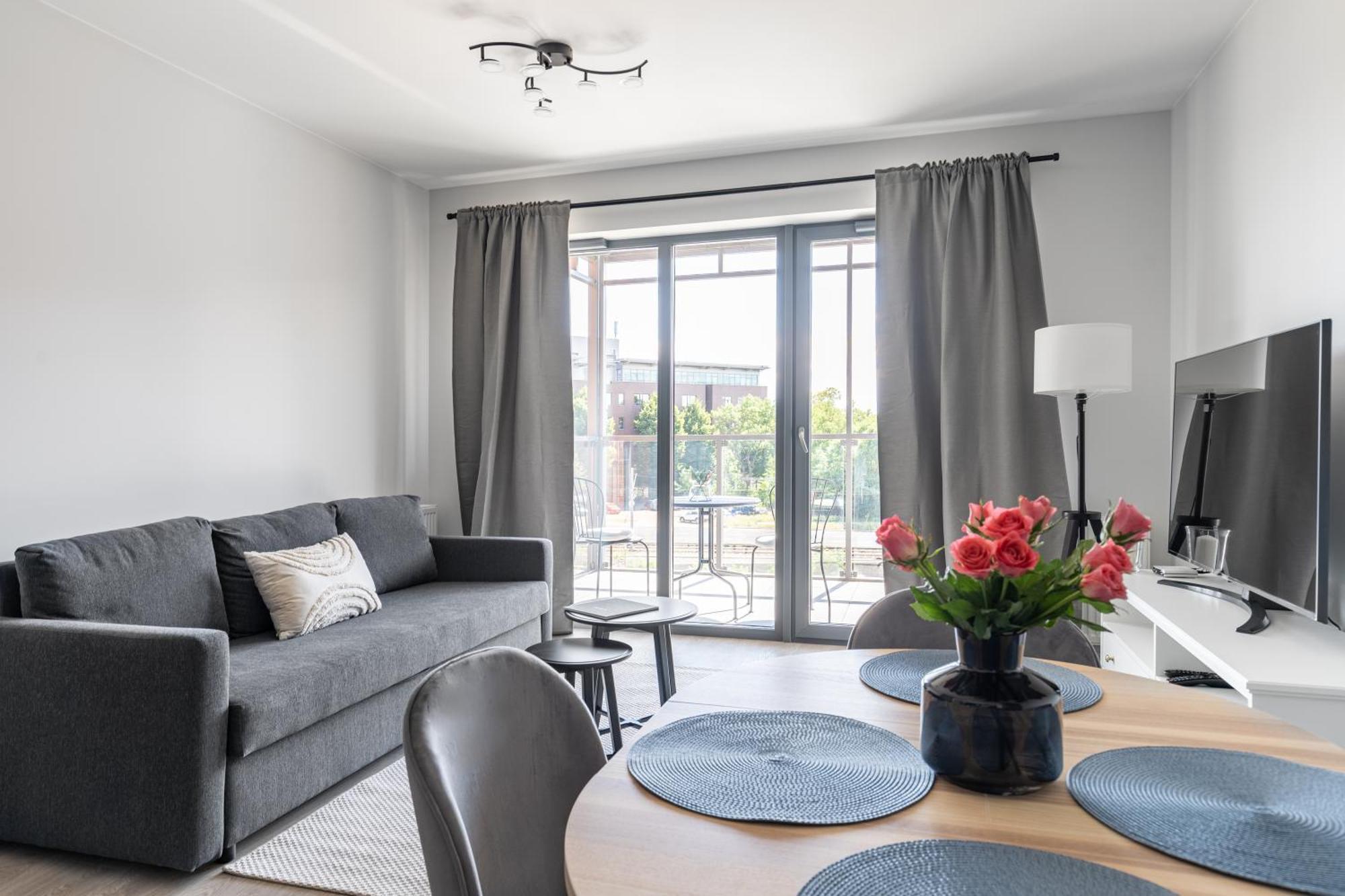 Scala City Center Apartments With Parking By Lion Apartments Gdansk Luaran gambar